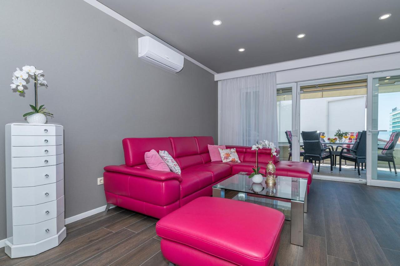 Luxury Apartment Purple Summer Sea View Макарска Экстерьер фото